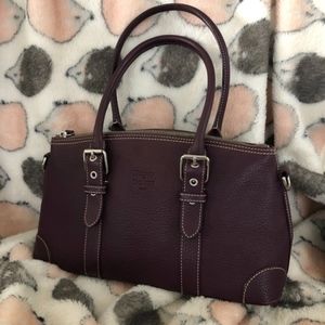 Dooney & Bourke Purple Pebbled All Weather Bag